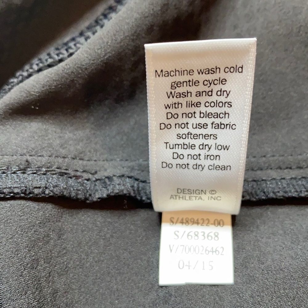Athleta Sleek Breathable Active Ankle Pant Black M‎ - Picture 13 of 14